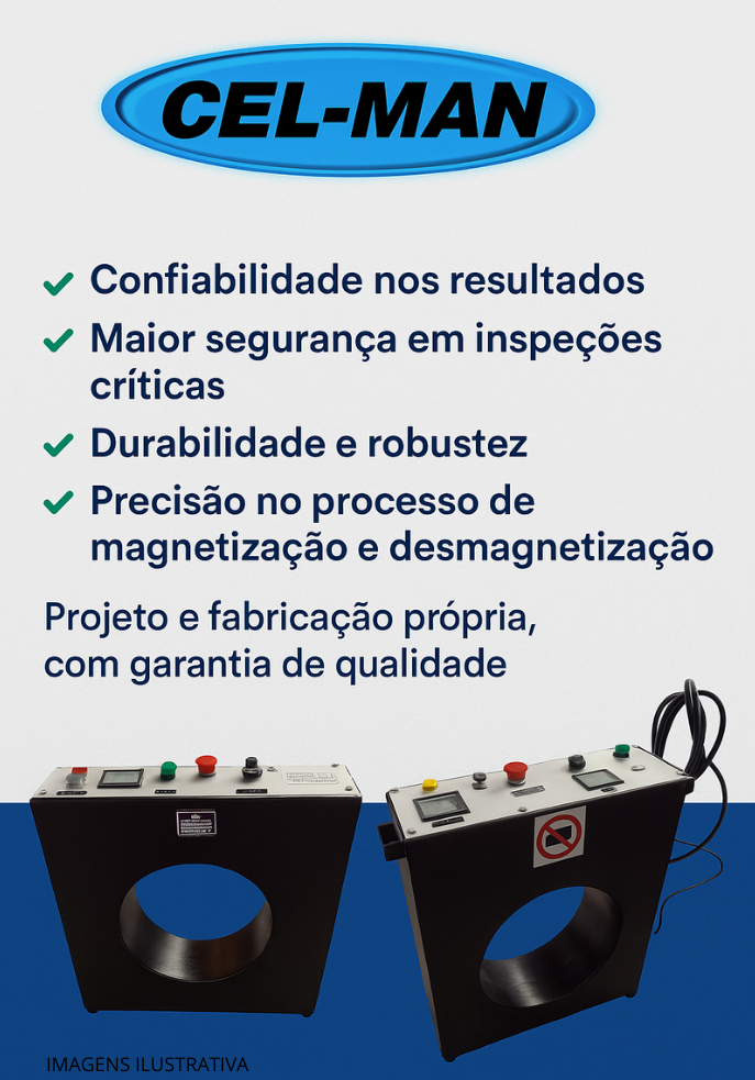 Diferenciais CEL-MAN em Bobinas e Equipamentos